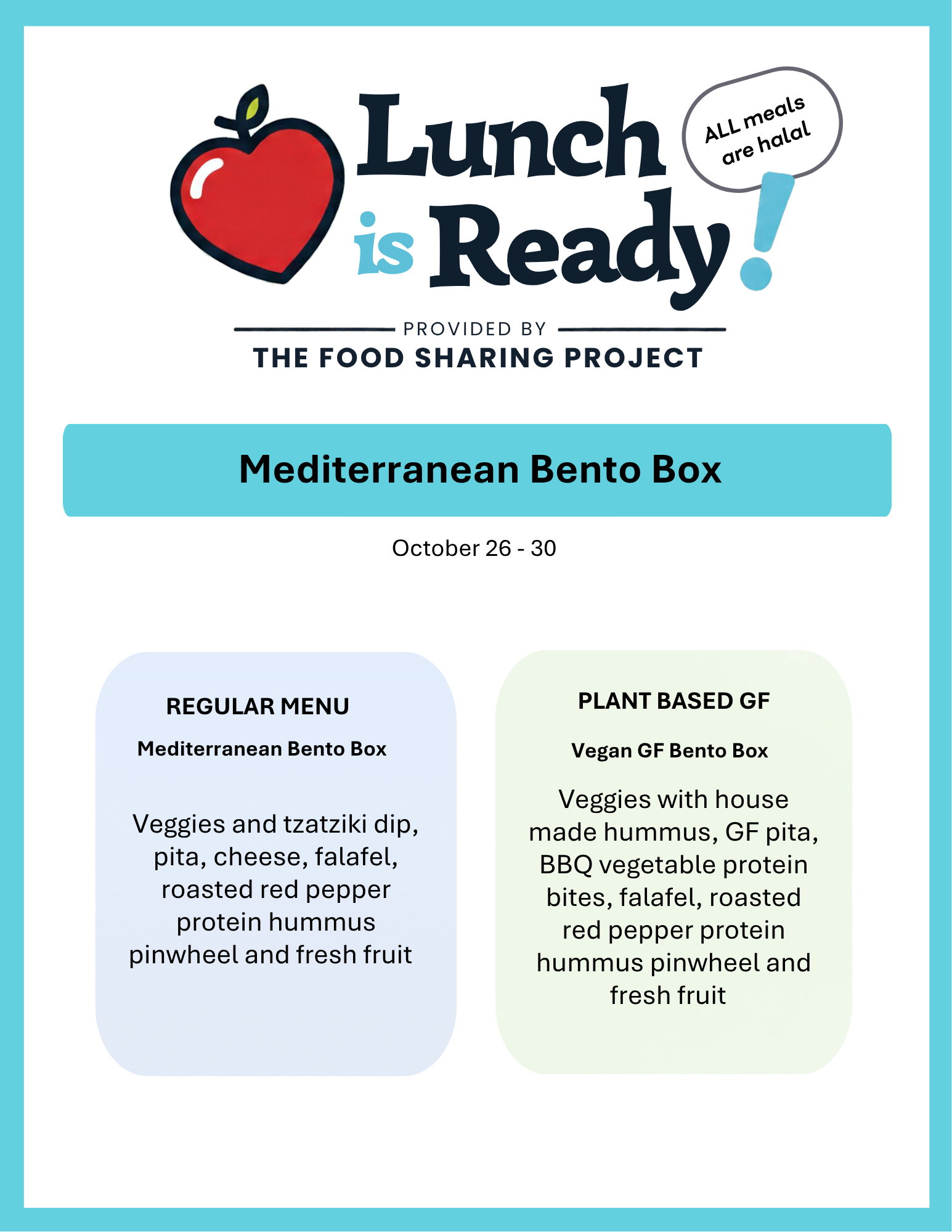 Mediterranean Bento Box